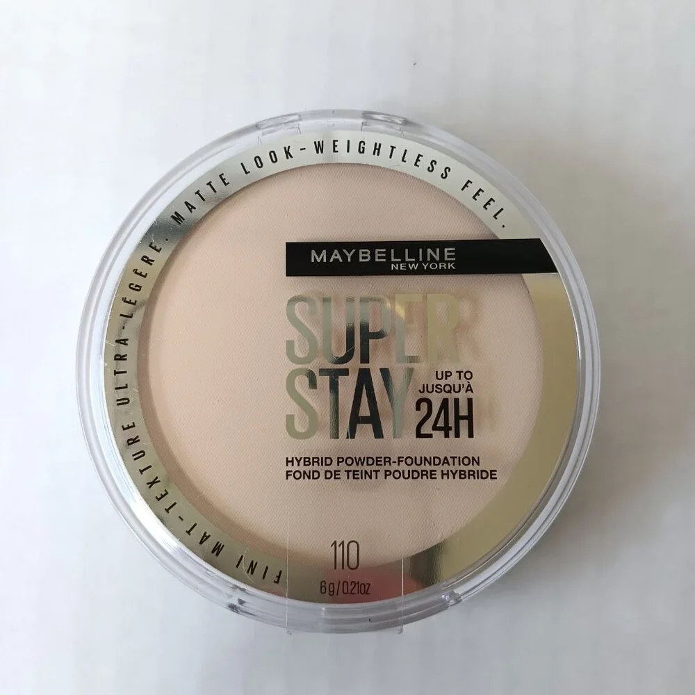 Maybelline Super Stay Up To 24Hr Hybrid Powder-Foundation 6g/0.21oz Color 110